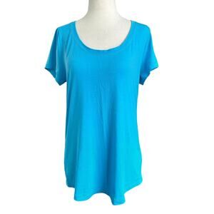 Athleta Blue Short Sleeve Shirt Women's Top Size XS | 26-39